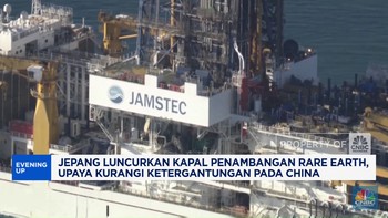 Video: Jepang Luncurkan Kapal Penambangan Rare Earth