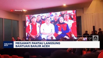Video: Pantau Bantuan Banjir Aceh, Megawati Minta Tim Bergerak Cepat