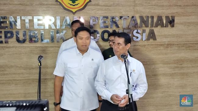 Mentan Amran Cs Patok Stok Beras Pemerintah Ditumpuk Sampai 4 Juta Ton