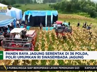 Video: Panen Raya Jagung Serentak, Polri Umumkan RI Swasembada
