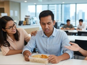 Parah! Pria Ini Ketahuan Sering Buang Bekal Makanan dari Istrinya
