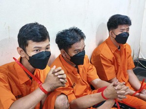 Trio Maling  Motor Tembak Warga di Jakbar Terancam 12 Tahun Bui