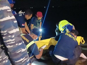 Mayat Pria Mengapung di Perairan Jembrana, Sarung Golok Terikat di Pinggang