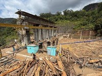 PLTA Sipansihaporas Cegah Banjir Kayu Saat Bencana Sumatra