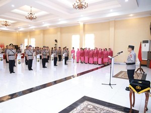 Mutasi di Polda DIY, Komandan Brimob hingga 3 Kapolres Diganti