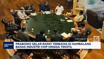 Video: Prabowo Gelar Ratas di Hambalang Bahas Chip hingga Tekstil