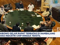 Video: Prabowo Gelar Ratas di Hambalang Bahas Chip hingga Tekstil