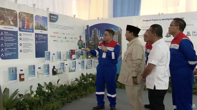 Resmikan Kilang Terbesar RI, Prabowo Didampingi Bahlil, AHY-Kapolri