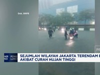 Video: Curah Hujan Tinggi, Banjir Rendam Sejumlah Wilayah Jakarta