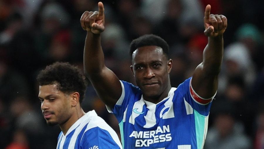 Striker Brighton & Hove Albion Danny Welbeck