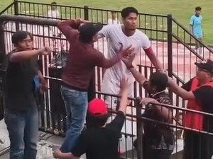 Heboh Eks PSM Abdul Rahman Ngamuk ke Penonton Usai Laga Persikama di Liga 4