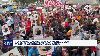 Video: Turun ke Jalan, Warga Venezuela Tuntut AS Bebaskan Maduro