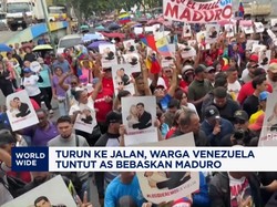 Video: Turun ke Jalan, Warga Venezuela Tuntut AS Bebaskan Maduro