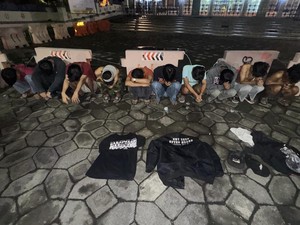 10 Pelajar di Surabaya Diamankan Diduga Hendak Tawuran