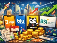 4 Bank Digital Masih Kejar Target Modal Inti Rp6 T, Siapa Terberat?