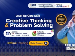 Praktik Intensif Creative Thinking dan Problem Solving Bareng Master Trainer