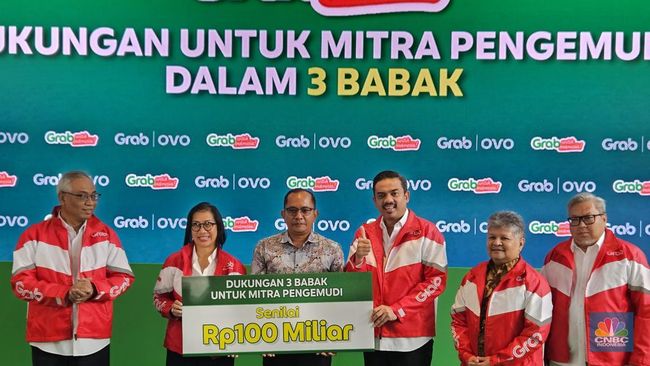 Grab Siapkan Rp100 Miliar Buat Ojol Dkk, Dikasih Buat Ini