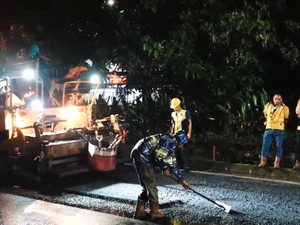 Jalan Hertasning Makassar Mulai Diaspal, Target Rampung Juli 2026