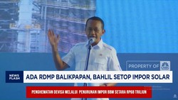 Video: Ada RDMP Balikpapan, Bahlil Setop Impor Solar