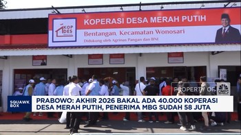 Video: Prabowo Targetkan 40.000 Koperasi Desa, MBG 58 Juta