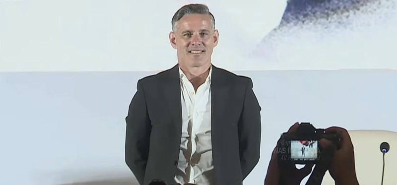 PSSI resmi memperkenalkan John Herdman ke publik sebagai pelatih Timnas Indonesia di Ballroom 1 Hotel Mulia, Jakarta, Selasa (13/1/2026). (Dok. PSSI)