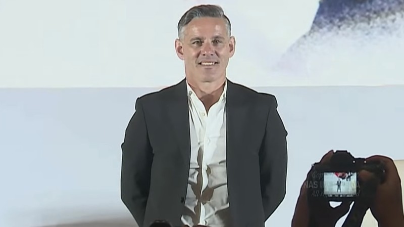 PSSI resmi memperkenalkan John Herdman ke publik sebagai pelatih Timnas Indonesia di Ballroom 1 Hotel Mulia, Jakarta, Selasa (13/1/2026). (Dok. PSSI)
