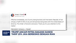 Video: Trump Ancam Tarif 25% bagi Negara yang Berbisnis dengan Iran