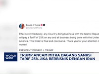 Video: Trump Ancam Tarif 25% bagi Negara yang Berbisnis dengan Iran