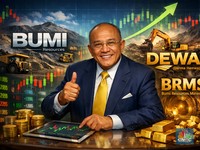 BUMI, DEWA Hingga BRMS Turun Jelang MSCI, Masih Menarik Dilirik?