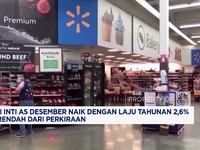 Video: Inflasi Inti AS Desember Naik 2,6%, Lebih Rendah dari Perkiraan