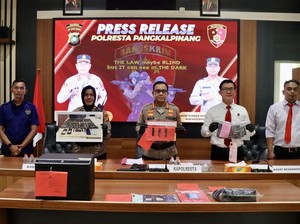 Pria Edarkan Vape Isi Narkotika Jaringan Internasional di Pangkalpinang Ditangkap