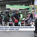 Video: Ojol-Kurir Dapat Diskon 50% Iuran JKK dan JKM hingga 2027