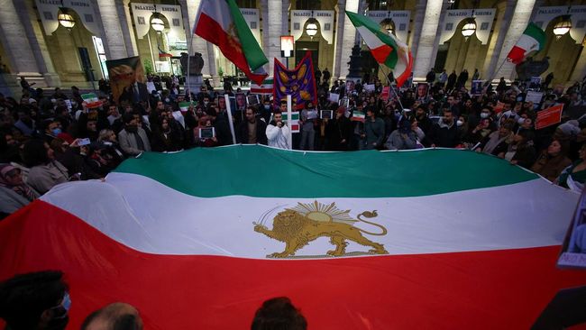 Demo Iran Meluas ke Seluruh Dunia, dari Eropa hingga Tetangga RI