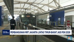 Video: Pembangunan MRT Jakarta Lintas Timur-Barat Jadi PSN 2026