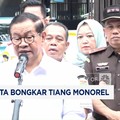 Video: Pramono Anung  Hadiri Pembongkaran Tiang Monorel Jakarta