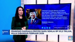 Video: Prabowo Siapkan 6 Proyek Baru Senilai Rp 101,5 Triliun