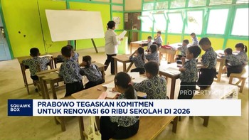 Video: Prabowo Janji Bakal Renovasi 60 Ribu Sekolah di 2026