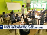 Video: Prabowo Janji Bakal Renovasi 60 Ribu Sekolah di 2026