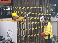Tiang Monorel Mangkrak di Rasuna Said Akhirnya Dibongkar Hari Ini