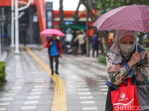 Waspada! Wilayah Jabodetabek Ini Diprediksi Bakal Hujan Lebat 4 Hari ke Depan