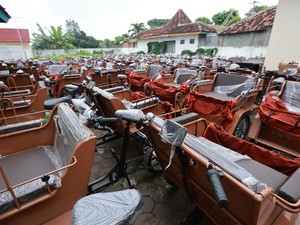 Ratusan Warga Miskin Kota Malang Bakal Terima Becak Listrik