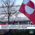 Video: Bendera Greenland Berkibar di Depan Kedubes AS