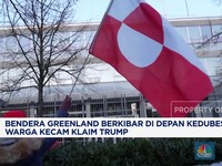 Video: Bendera Greenland Berkibar di Depan Kedubes AS