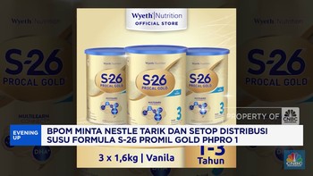 Video: BPOM Minta Nestl Tarik Dan Setop Distribusi Susu Formula S-26