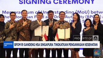 Video: BPOM RI Gandeng Hsa Singapura Tingkatkan Pengawasan Kesehatan