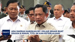 Video: Mendagri Ungkap Daerah Yang Habiskan Rp1 M Sehari Buat Makan