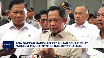 Video: Mendagri Ungkap Daerah Yang Habiskan Rp1 M Sehari Buat Makan