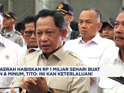 Video: Mendagri Ungkap Daerah Yang Habiskan Rp1 M Sehari Buat Makan
