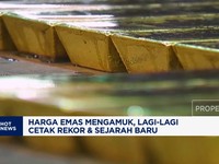 Video: Harga Emas Mengamuk hingga Crane Kereta Cepat Thailand Ambruk