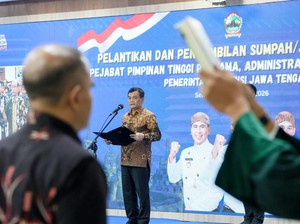 Gubernur Luthfi Lantik 1.049 Pejabat Berdasarkan Sistem Merit